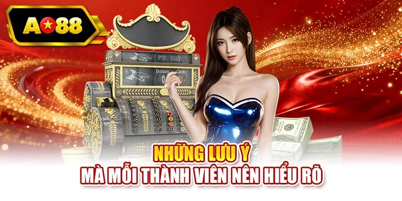 Những lưu ý mà mỗi thành viên nên hiểu rõ